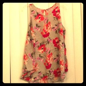 OLD NAVY TANK TOP SIZE 2X FLOWY & GORGEOUS 🌺